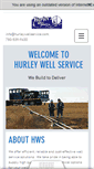 Mobile Screenshot of hurleywellservice.com